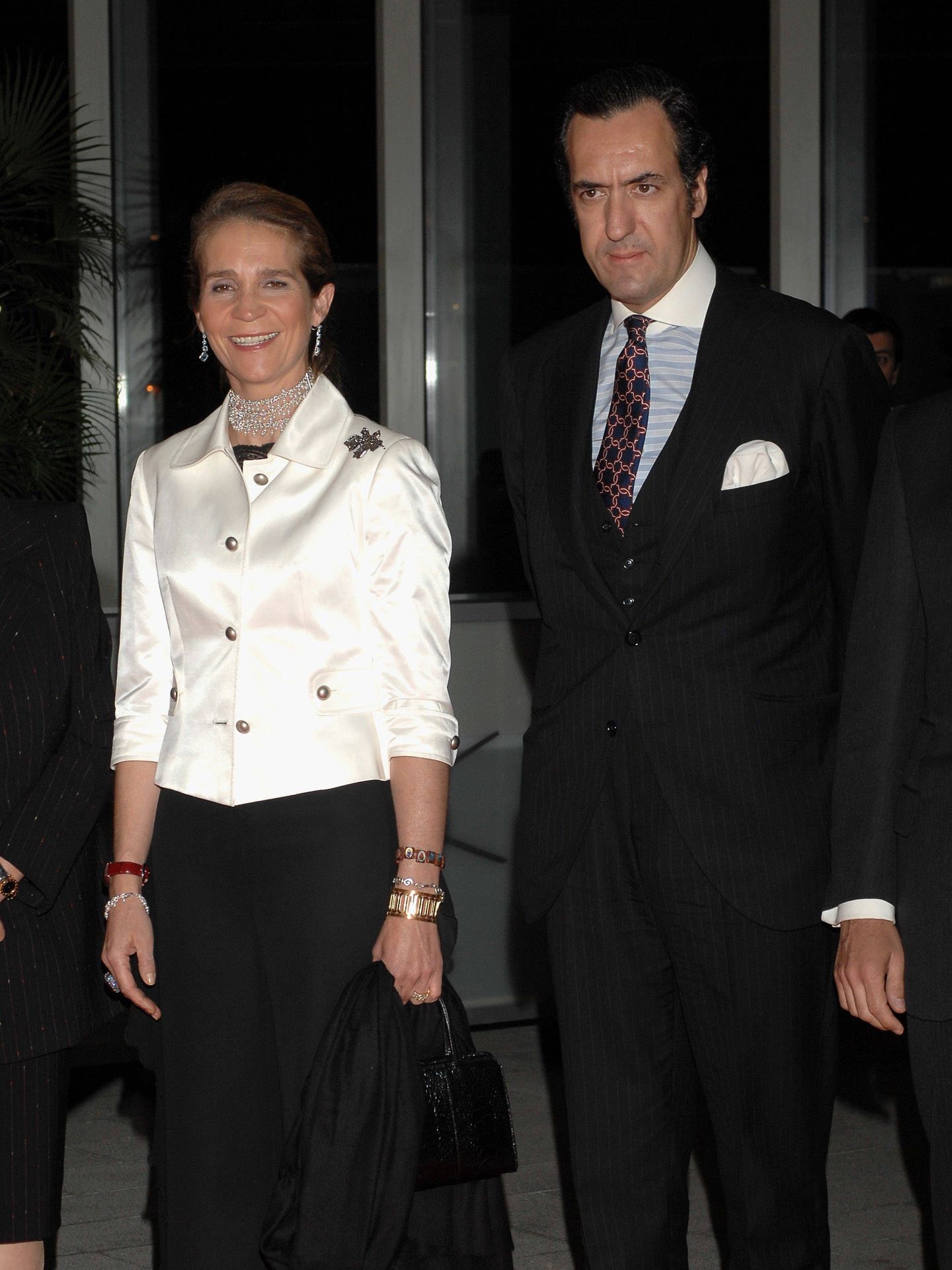 La infanta Elena y Jaime de Marichalar, en 2007. (Getty/Carlos Álvarez)