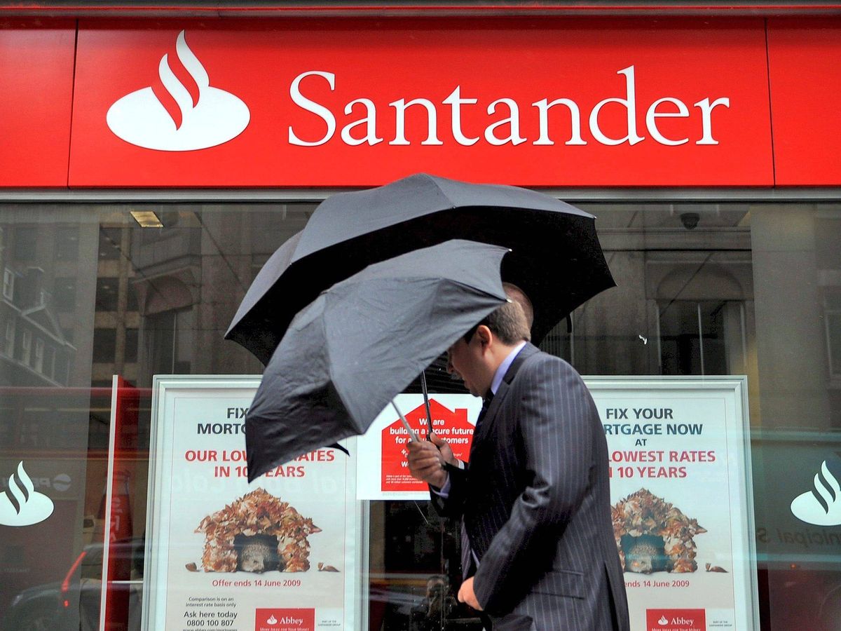Foto: Sucursal de Santander UK. (EFE)