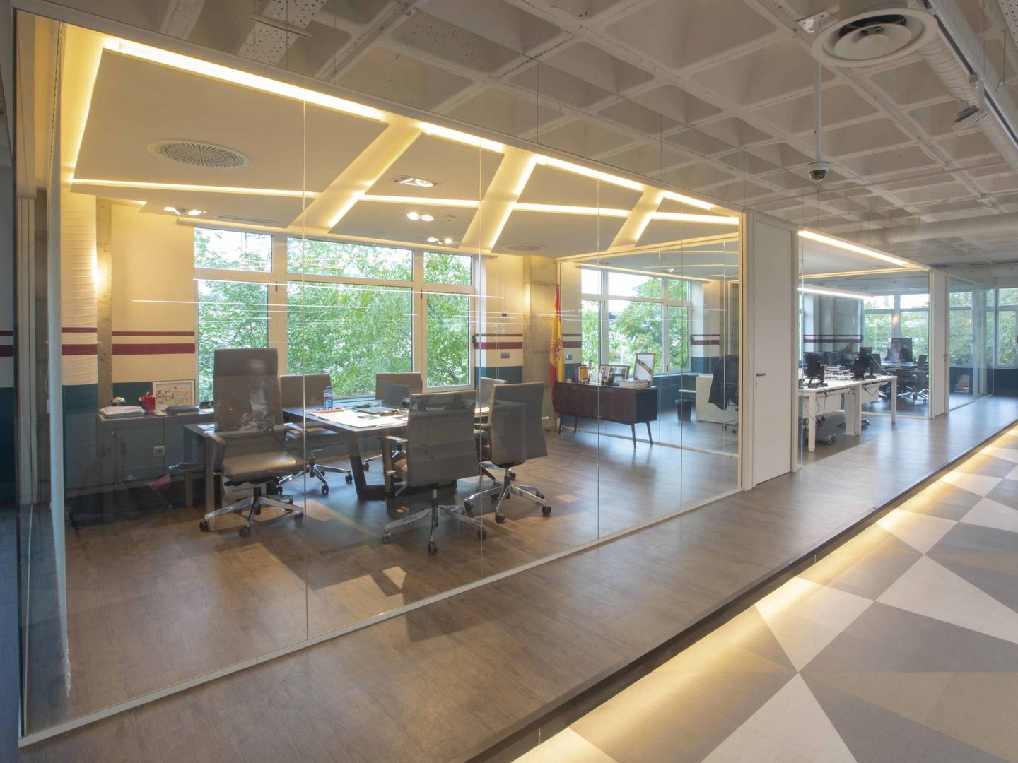 La zona de oficinas es un open space, como en las grandes tecnológicas. (El Corte Inglés)