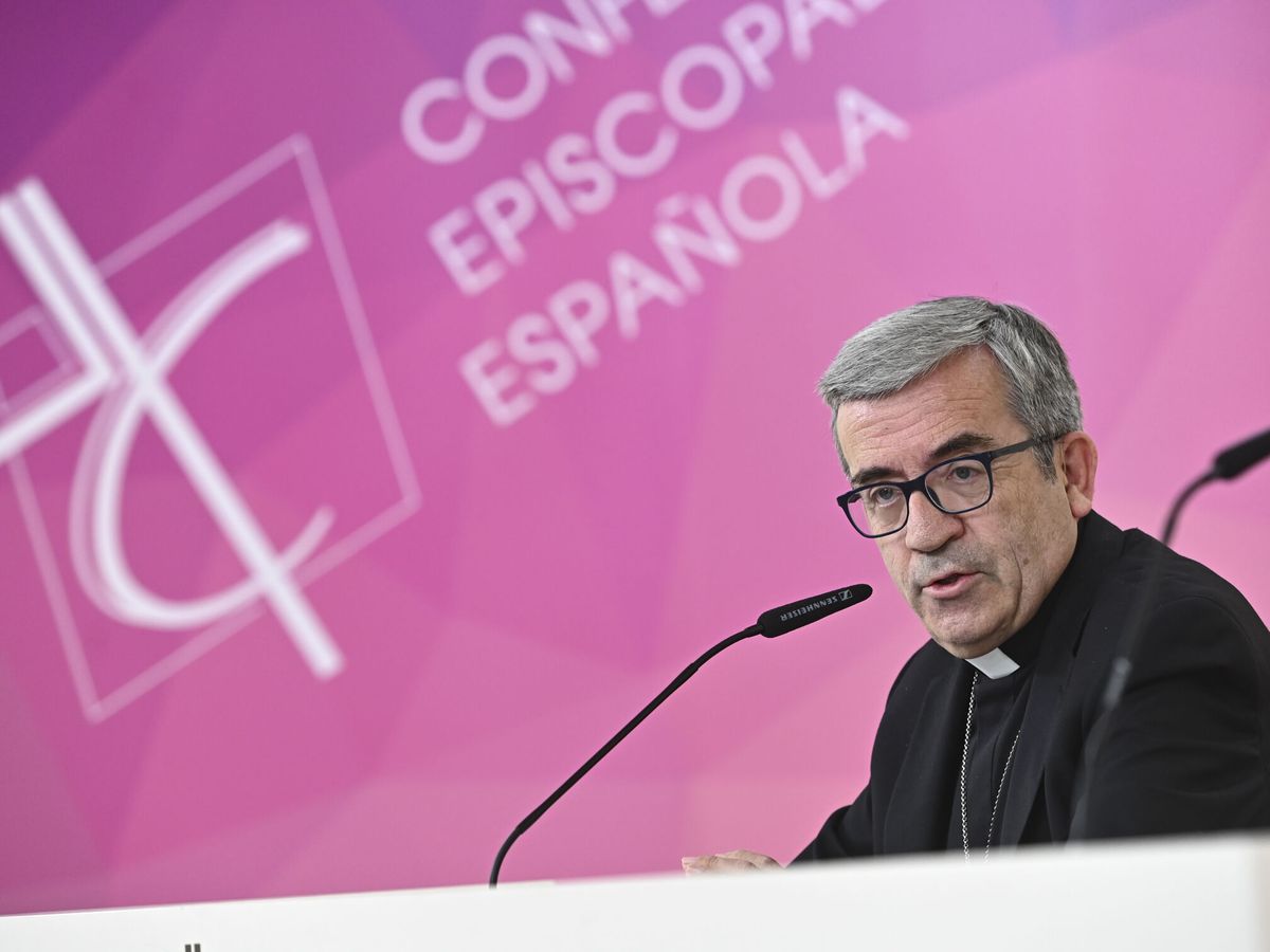 Foto: El portavoz de la Conferencia Episcopal Española (CEE), Luis Argüello. (EFE/Fernando Villar)