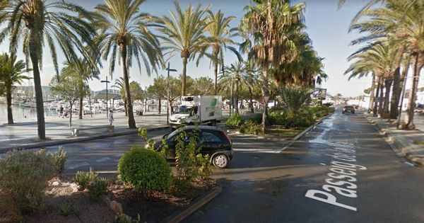 Foto: Paseo marítimo de la localidad ibicenca de Sant Antoni. (Google Maps)
