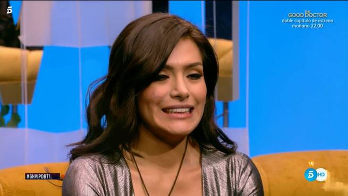 Miriam Saavedra, en 'GH VIP 6'. (Telecinco)