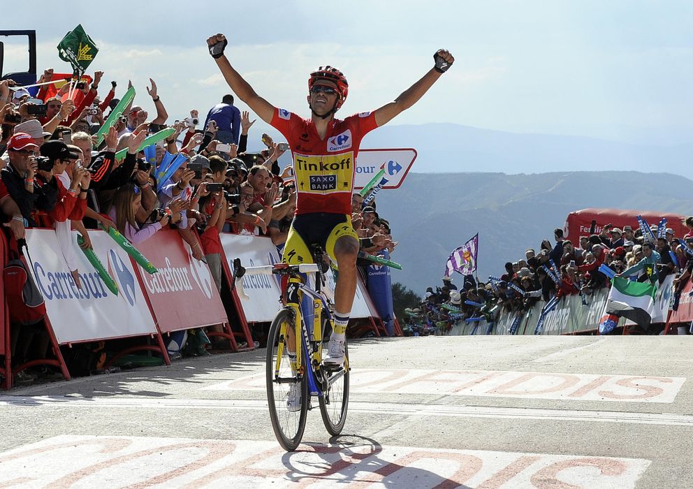 Foto: Contador vuelve a reinar en la Vuelta (AP)
