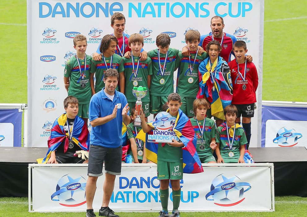 Foto: El Levante, campeón de la Danone Nations Cup española.