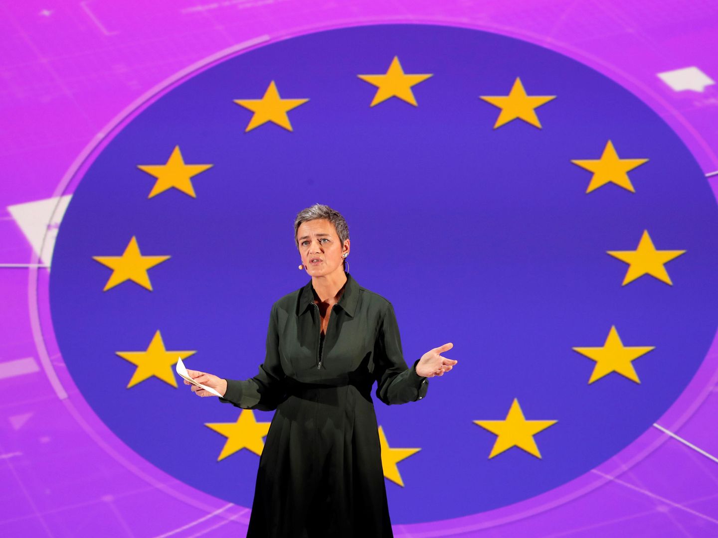 La comisaria europea de Competencia, Margrethe Vestager.