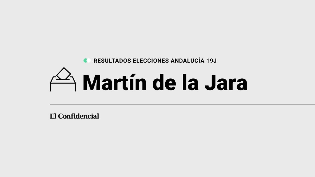 Resultados en Martín de la Jara: elecciones de Andalucía 2022 al 100% de escrutinio