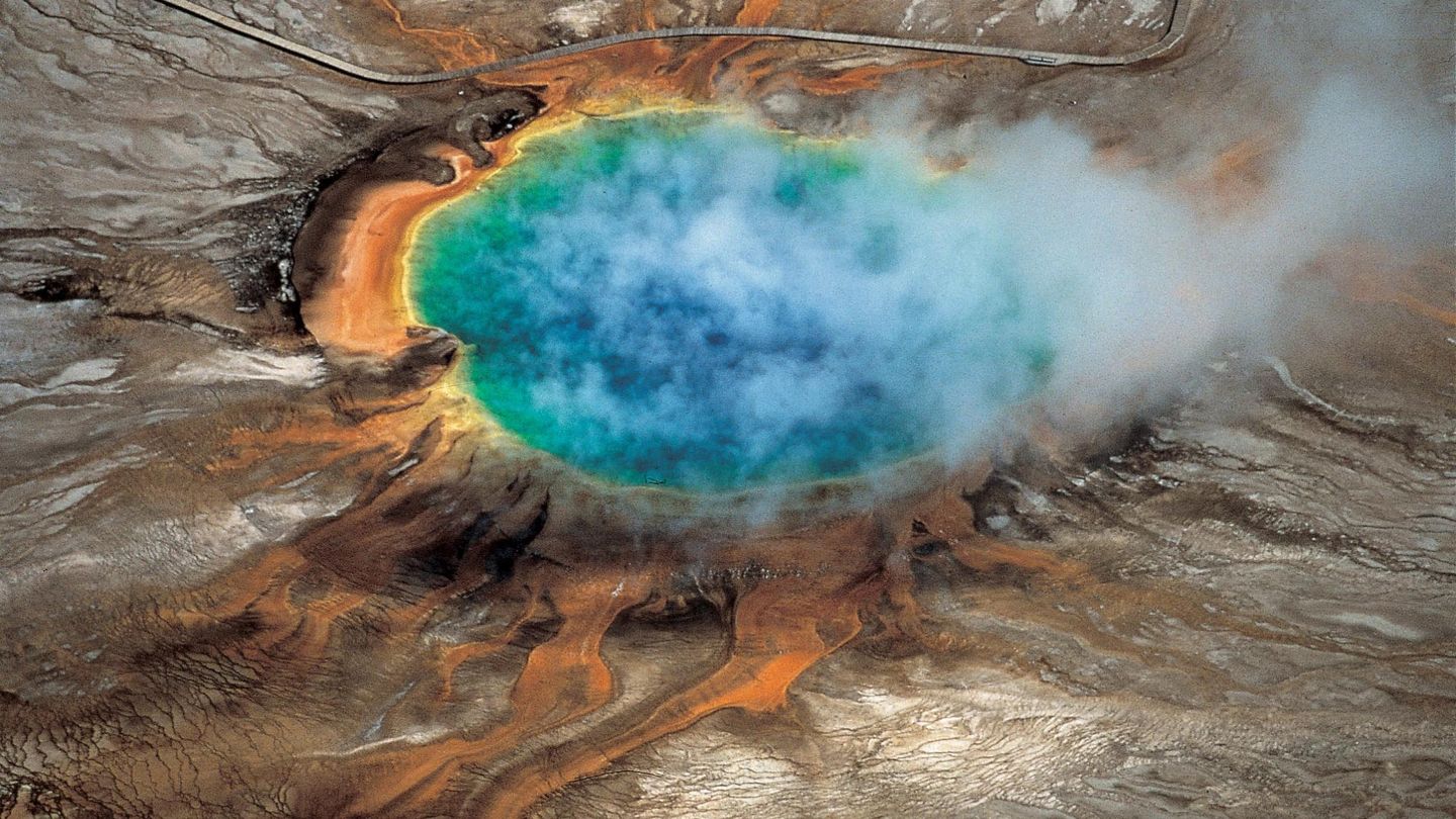 La Caldera de Yellowstone, que se formó hace 631.000 años. (REUTERS/Robert B Smith, Lee J. Siegel)