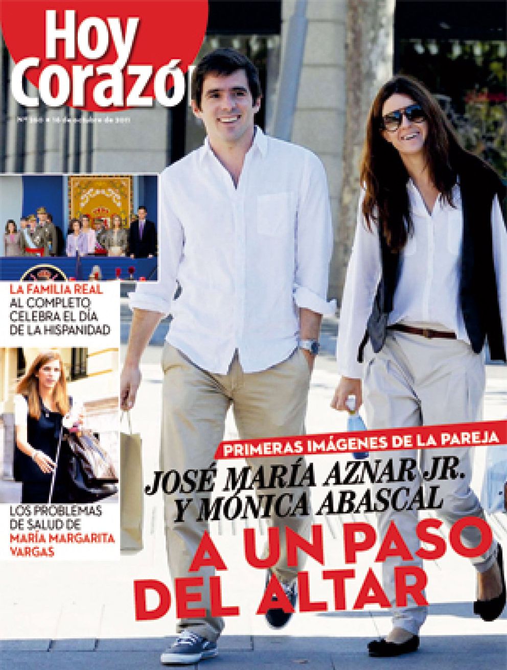 Foto: José María Aznar Jr. y su prometida ultiman los detalles de su boda