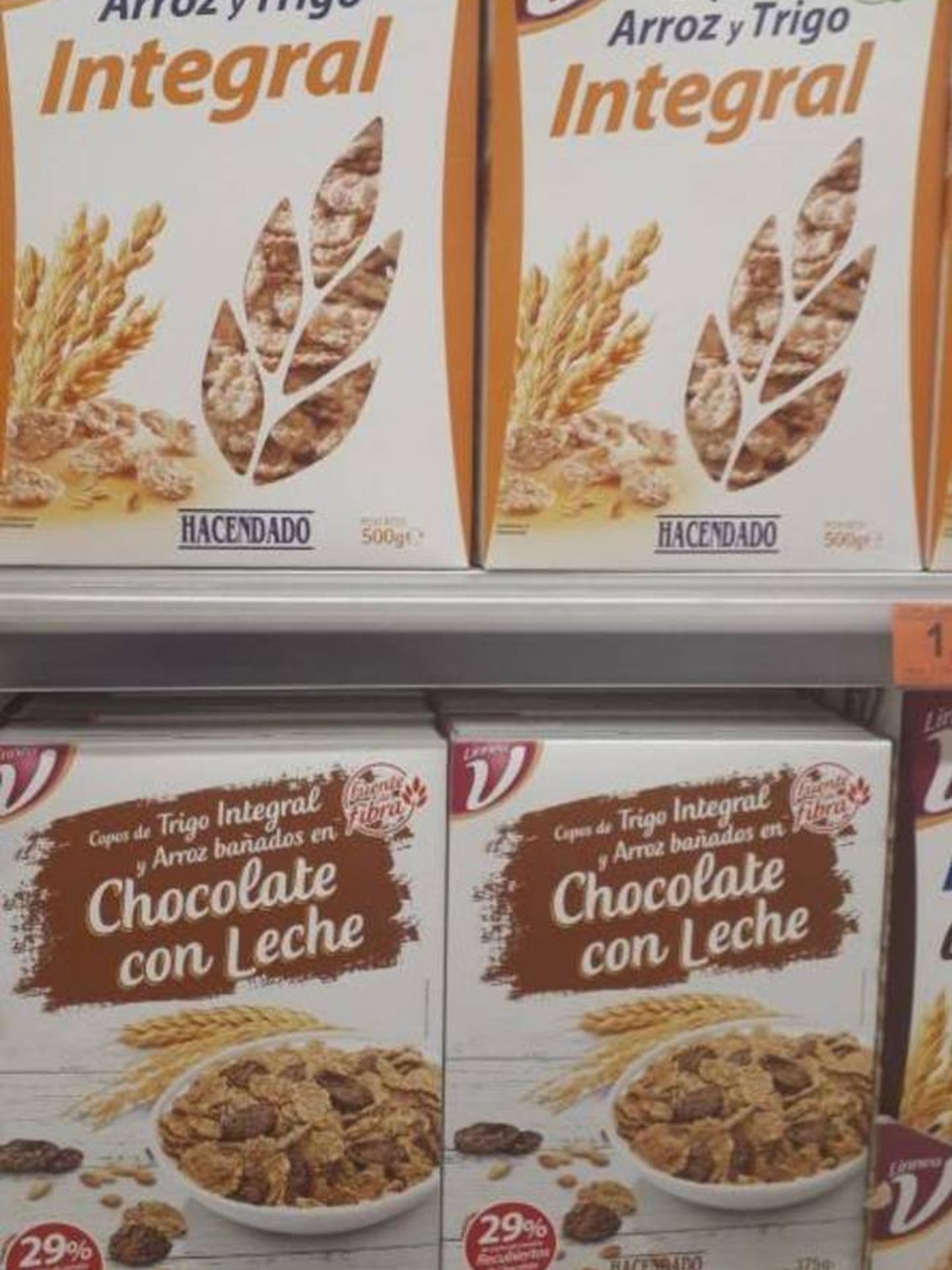 Los cereales integrales están fabricados por Siro y los de chocolate, por el francés Dalycer. (M. V.)