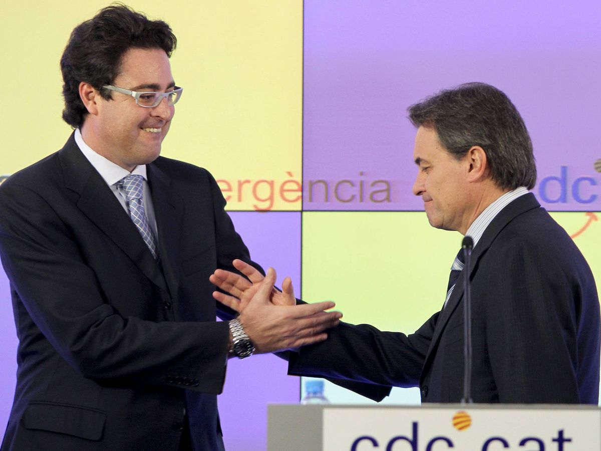 Foto: David Madí y Artur Mas, en una imagen de 2010. (EFE)