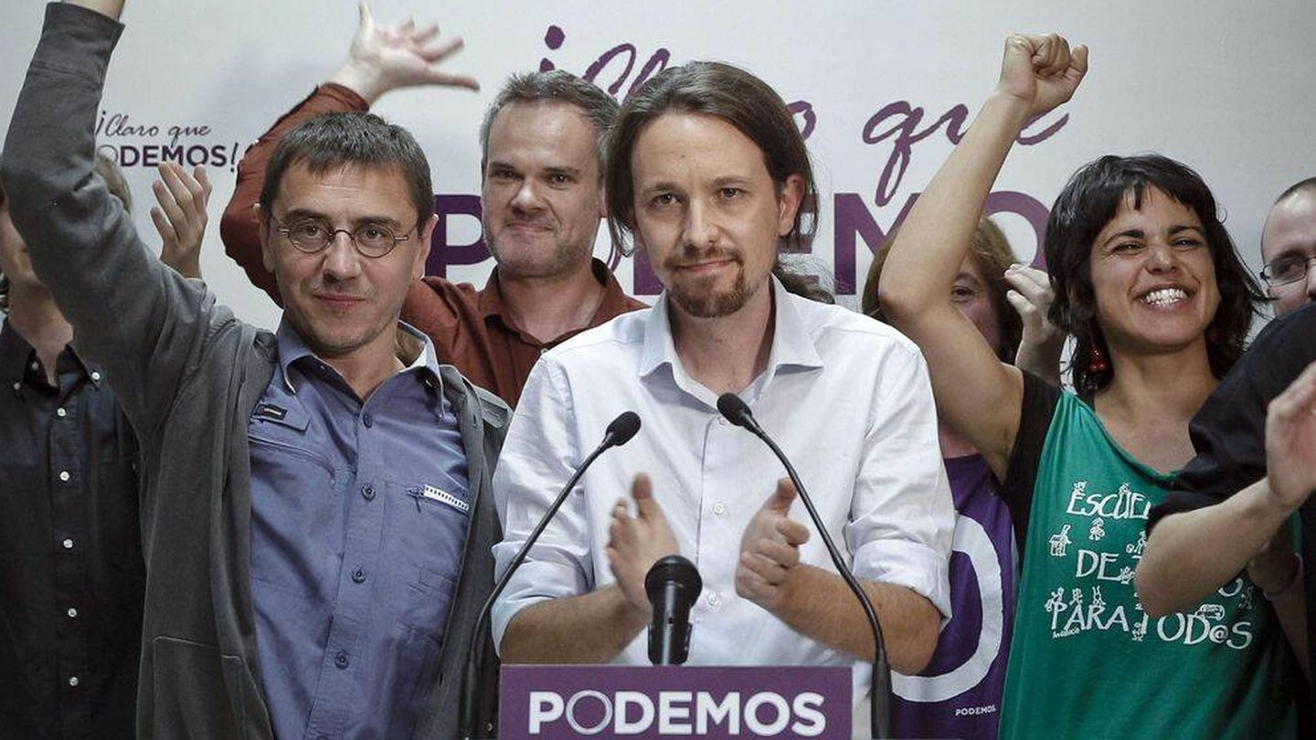 Fotografía de archivo de Podemos. (Efe)
