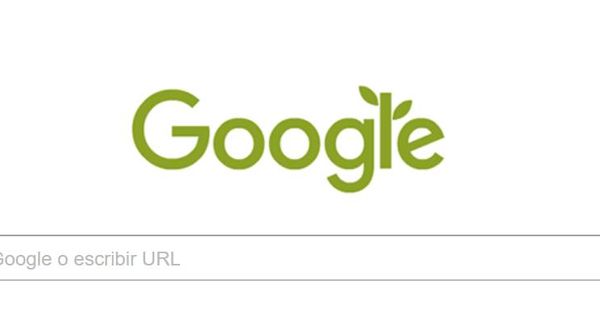 Foto: Google 'tiñe' sus letras de verde por el Día Mundial del Medio Ambiente