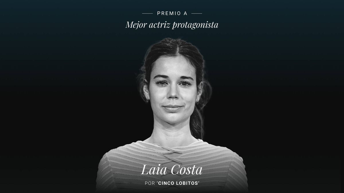 Laia Costa, ganadora del premio Goya 2023 a mejor actriz 