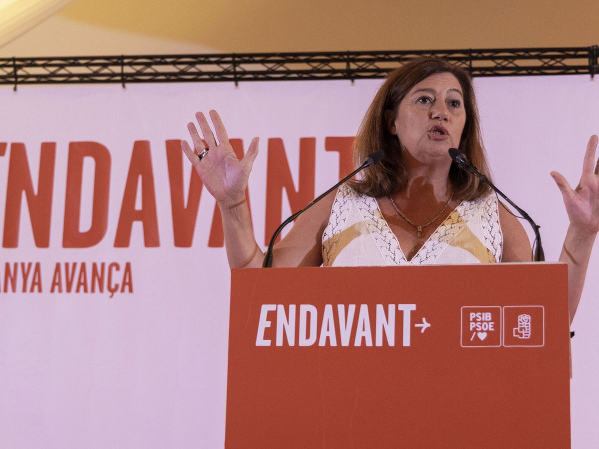 Foto: Francina Armengol, expresidenta de Baleares. (EFE/Cati Cladera)