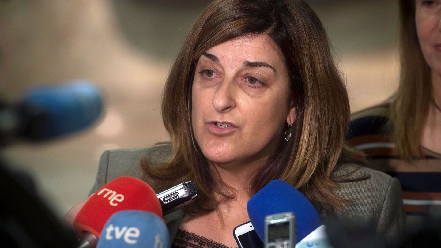 María José Saénz de Buruaga, candidata del PP a la presidencia de Cantabria. (EFE)