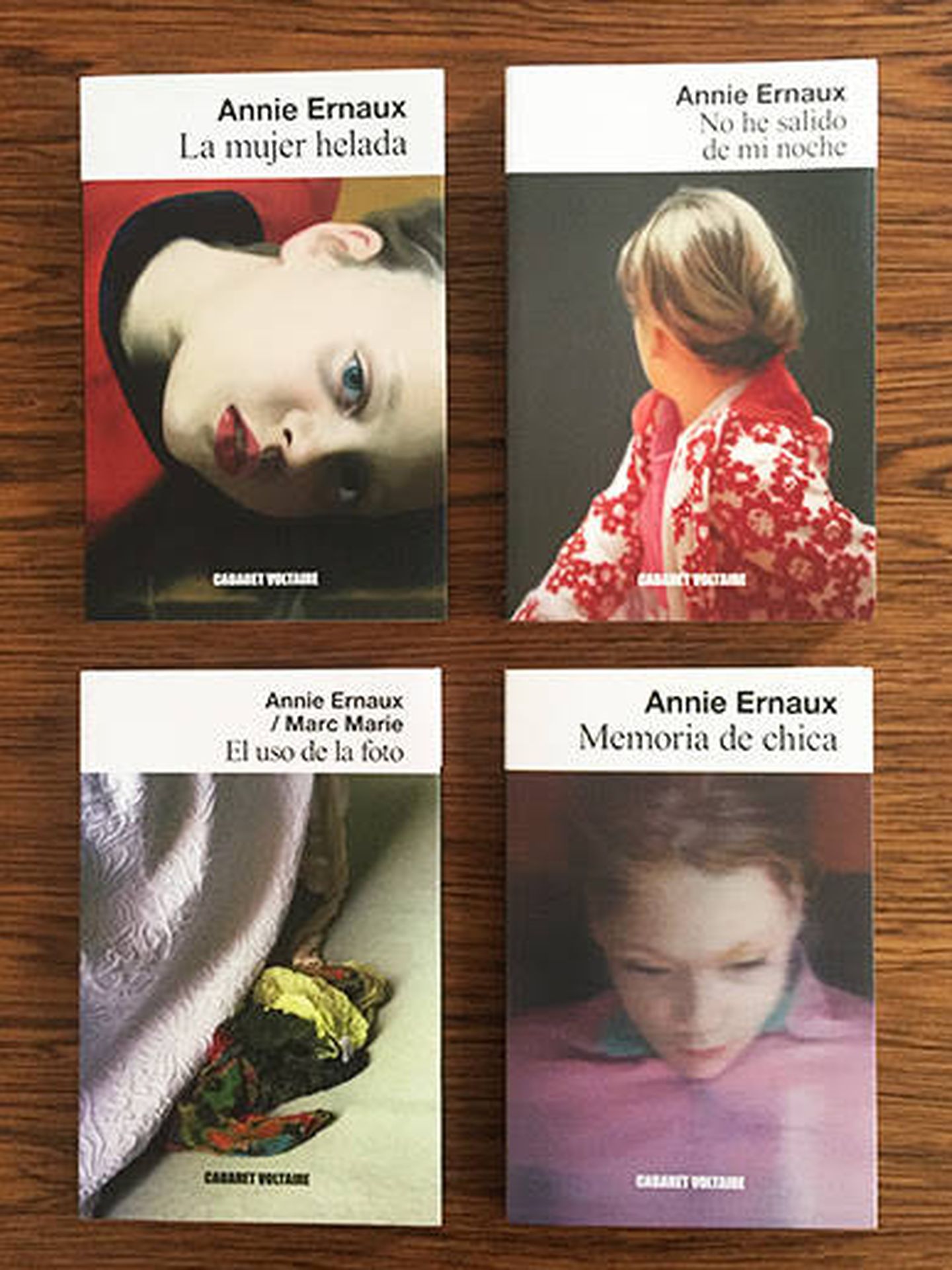 Los libros de Annie Ernaux en Cabaret Voltaire