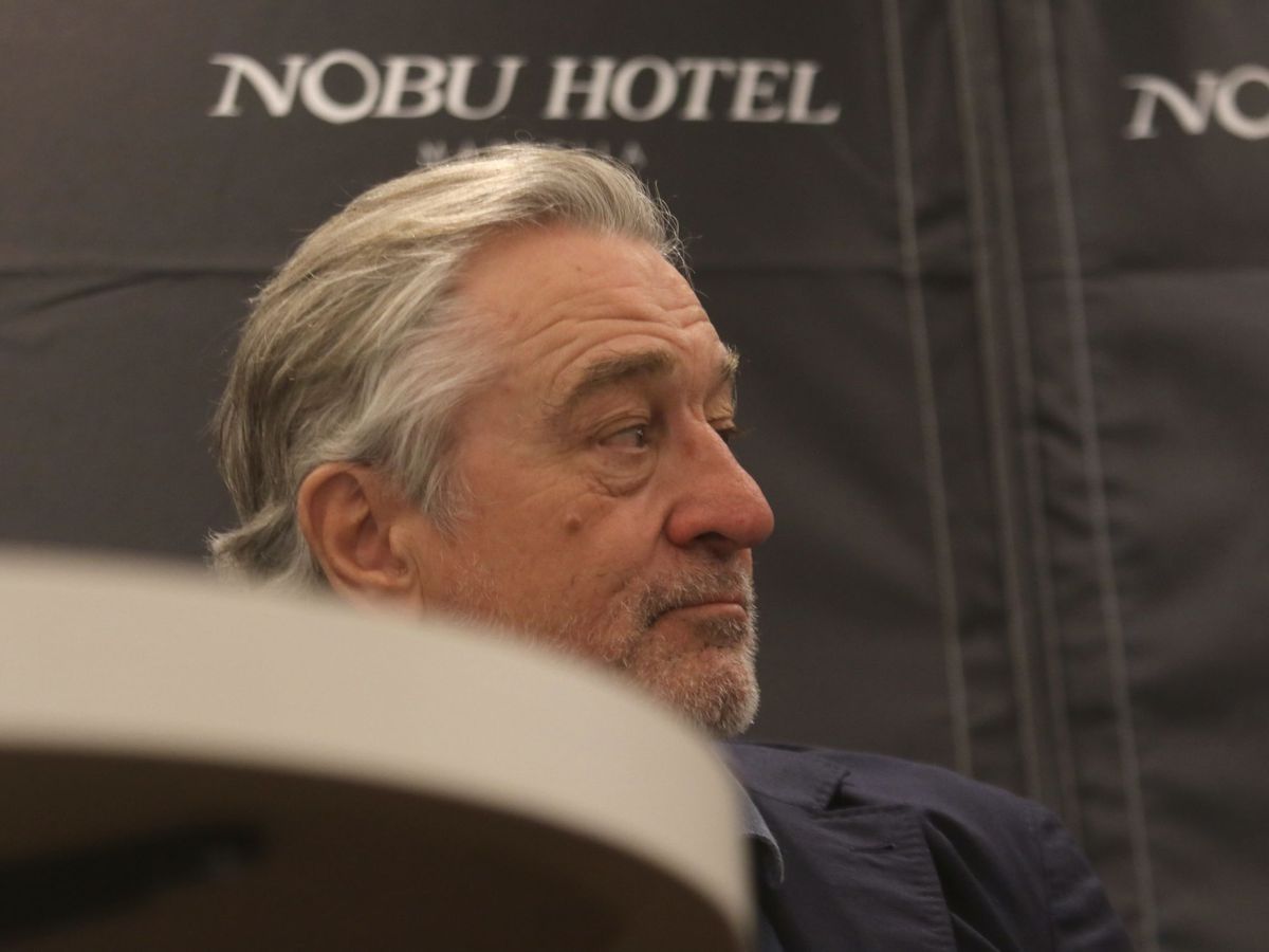 Foto: Robert De Niro es fundador de la cadena Nobu Hotel. (Cordon Press)