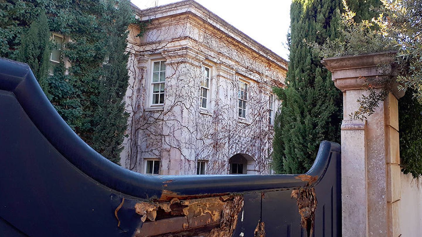 Su mansión en Puerta de Hierro en estado de abandono. (R.M).