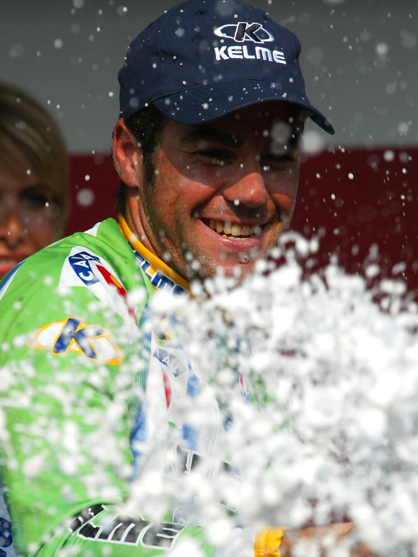 Antes de la Vuelta, Aitor González ganó dos etapas y fue sexto en el Giro. (Reuters)
