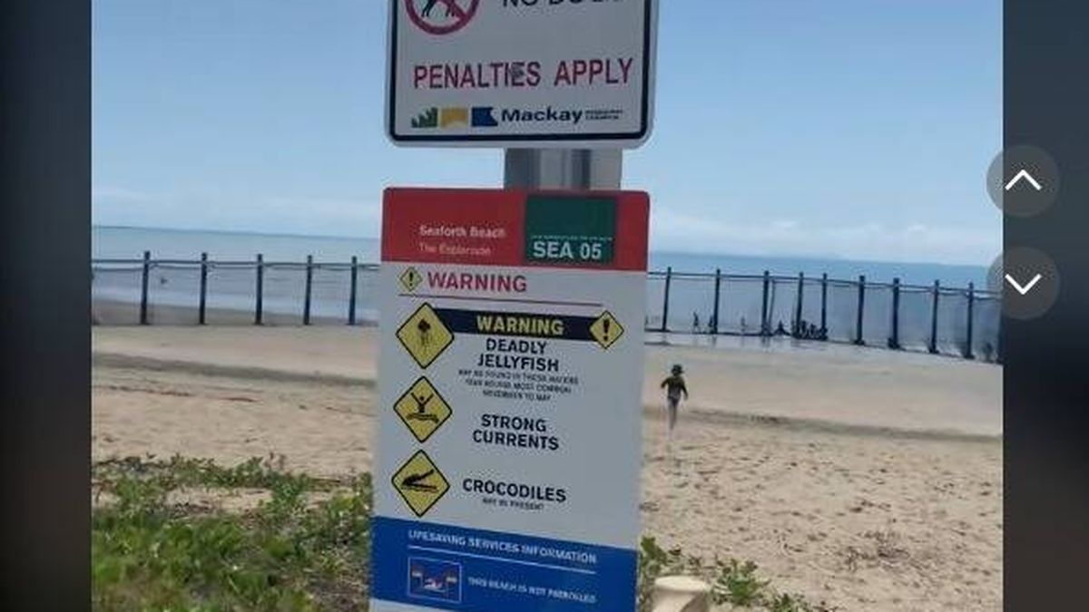 Una española muestra el lado más peligroso de las playas de Australia