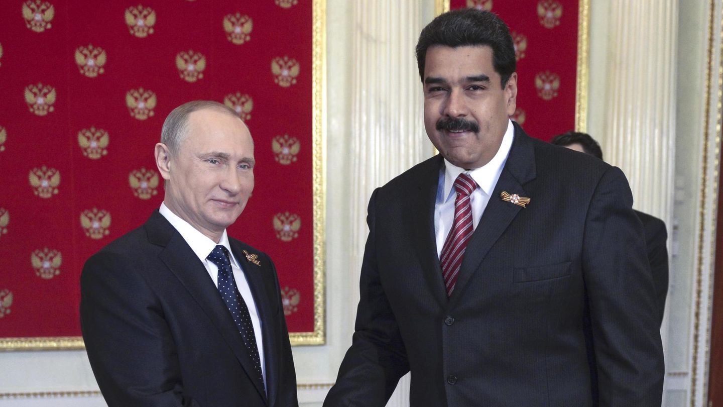 Vladimir Putin y Nicolás Maduro. (Reuters)