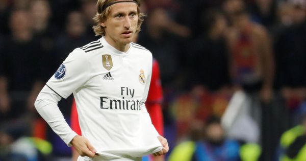 Foto: Luka Modric, durante un partido de Champions League. (Reuters)