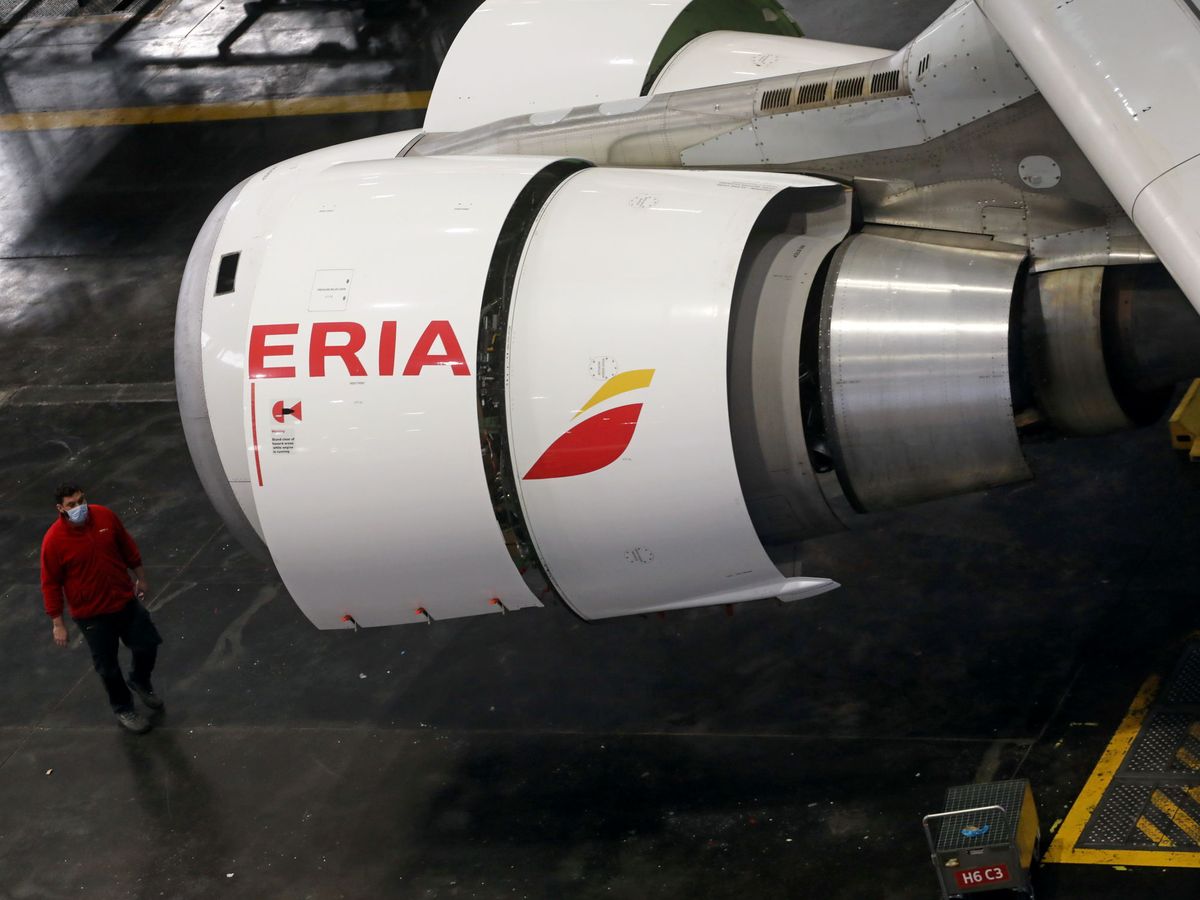 Foto: Un avión de Iberia. (Reuters)