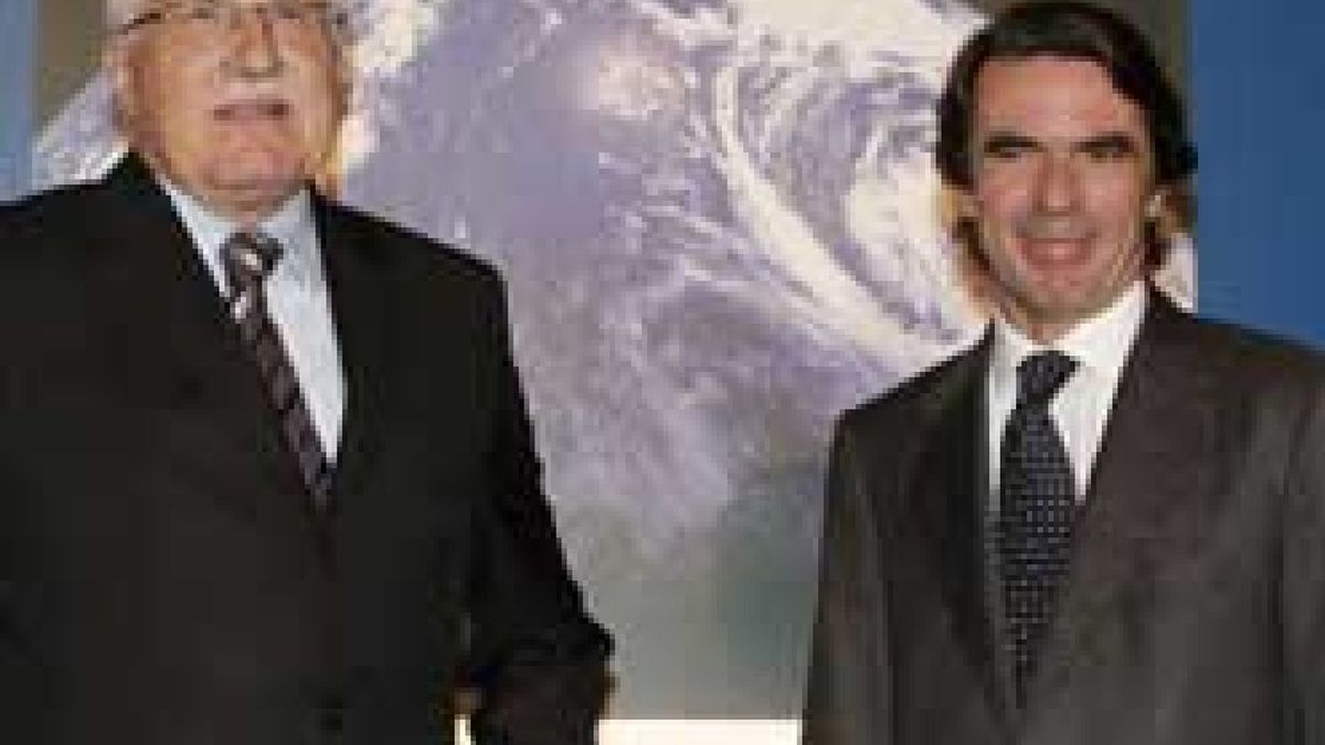 Aznar critica que se destinen recursos al cambio climático porque es "discutible"