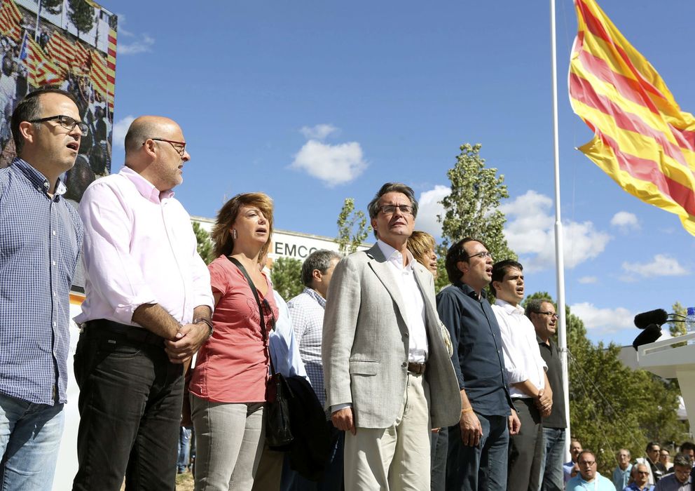Foto: El presidente de la Generalitat y de CDC, Artur Mas