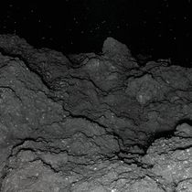 Foto: Imagen de la superficie del asteroide Ryugu tomada por la nave Hayabusa 2 (MASCOT/DLR/JAXA)