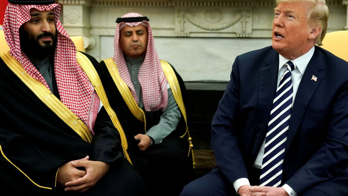 "Tal vez lo sabía, tal vez no": Trump protege al heredero de Arabia Saudí frente a la CIA  