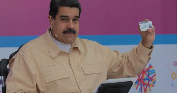 Foto: Maduro anuncia la creación del petro. (EFE)