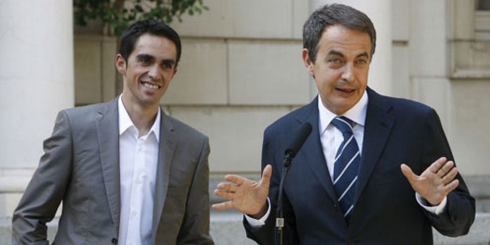 Foto: Zapatero dice que "no hay ninguna razón jurídica para sancionar a Contador"