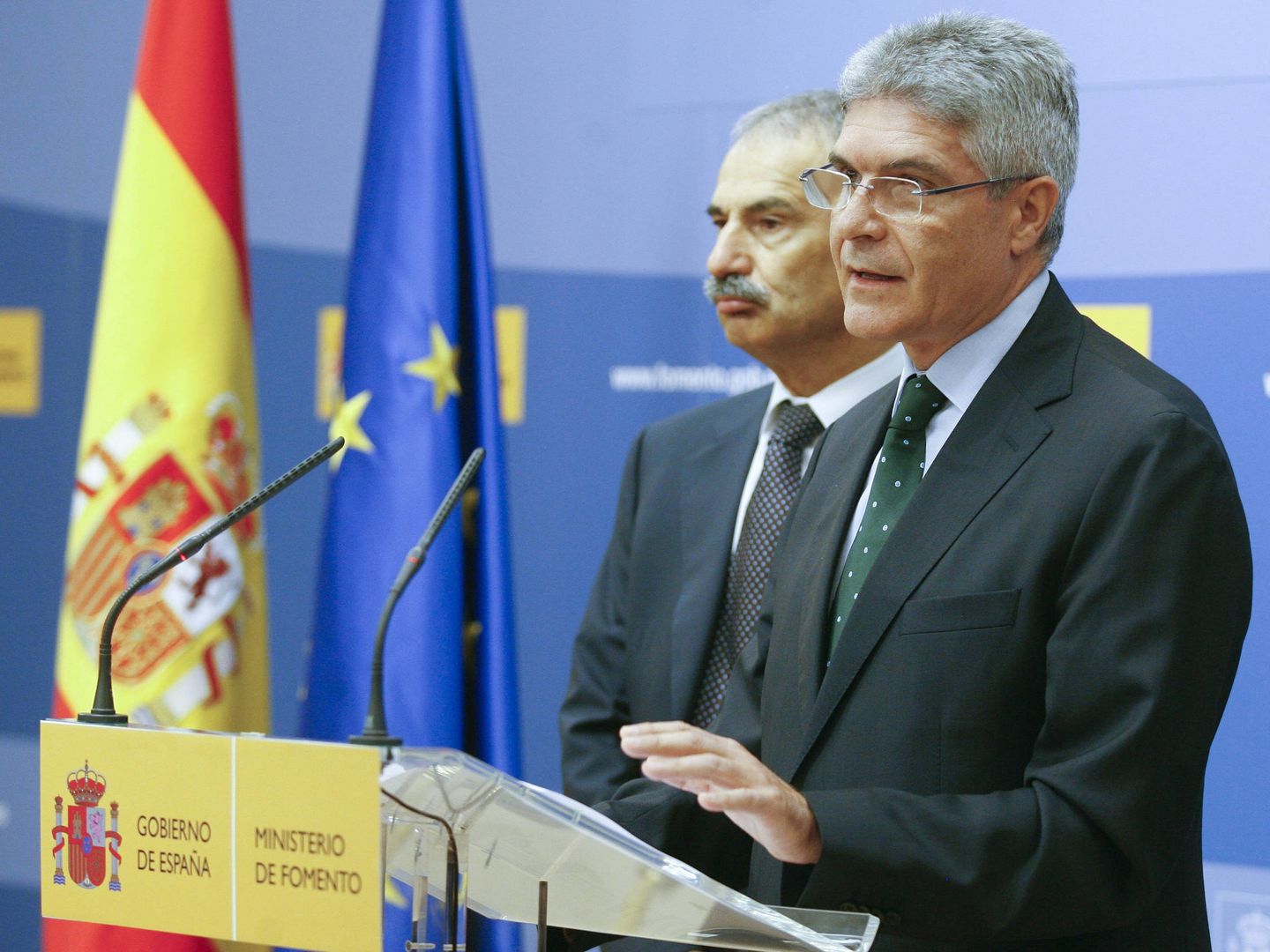 El nuevo presidente de Renfe, Isaías Táboas, en su etapa como secretario de Estado del Gobierno de José Luis Rodríguez Zapatero. (EFE)