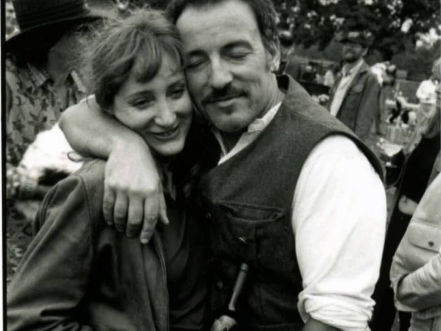Una imagen de Patti y Bruce Springsteen