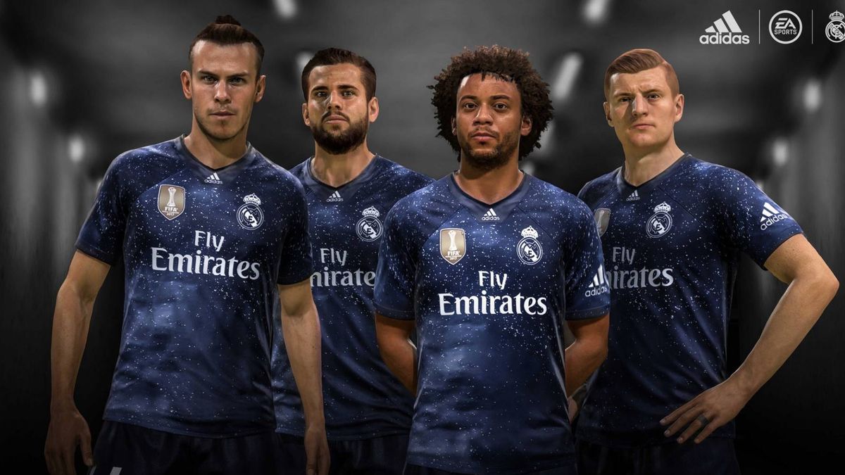 La camiseta 'virtual' Real Madrid para 305 millones en el área comercial