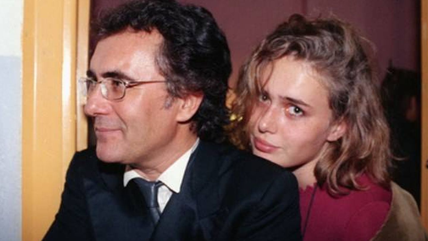 El cantante Albano y su hija Ylenia.