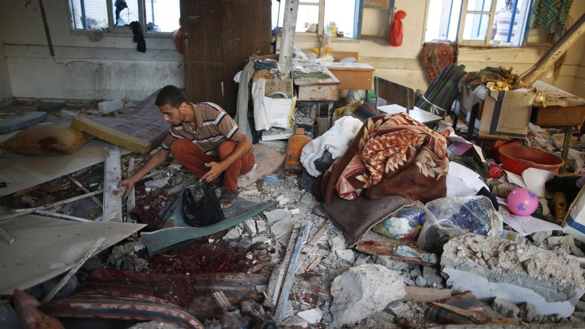 Al menos 20 muertos en un ataque israelí a una escuela de la ONU en el norte de Gaza