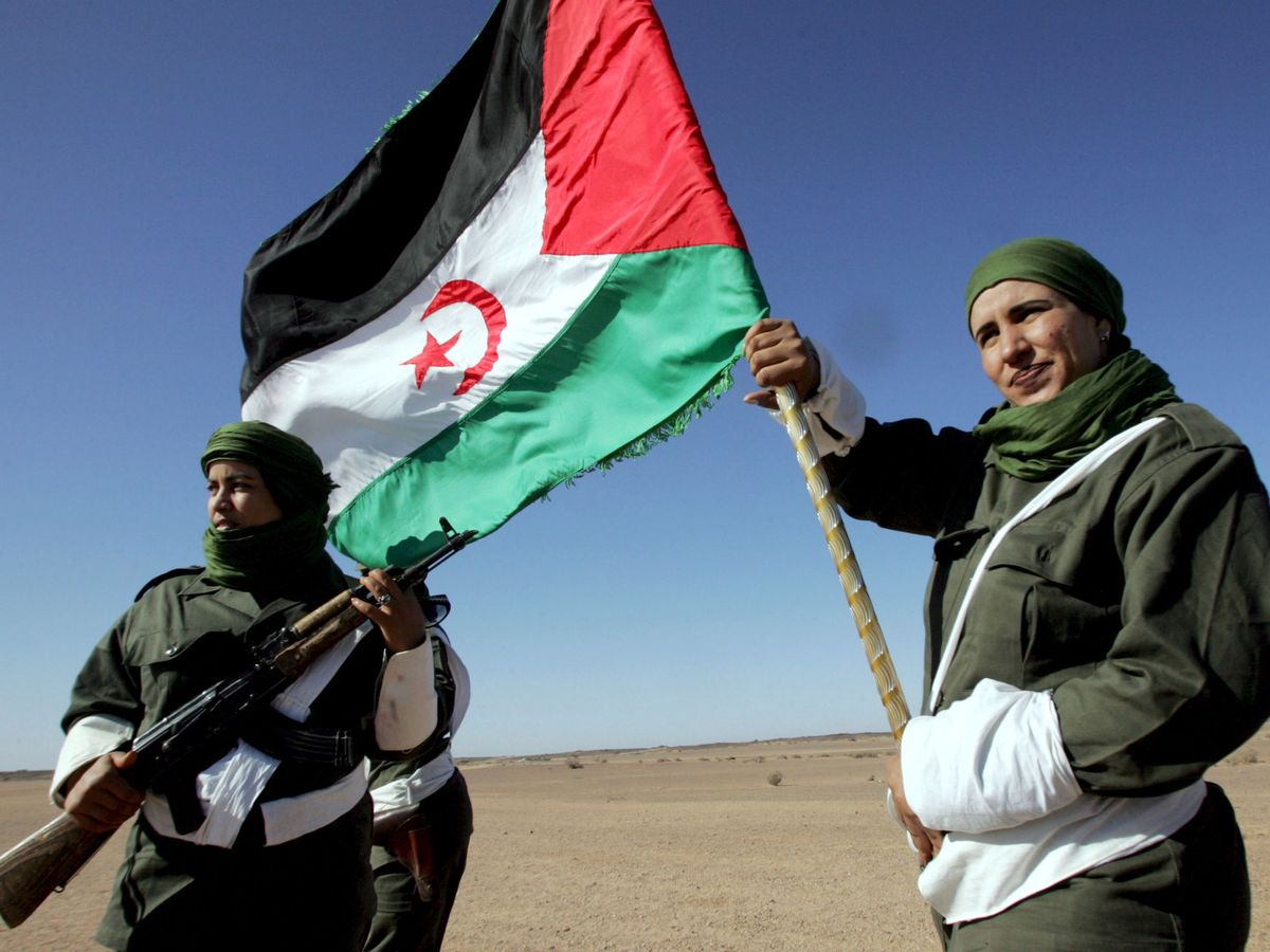 Foto: Soldados saharauis en Tifariti, Sáhara Occidental, en 2008. (EFE)