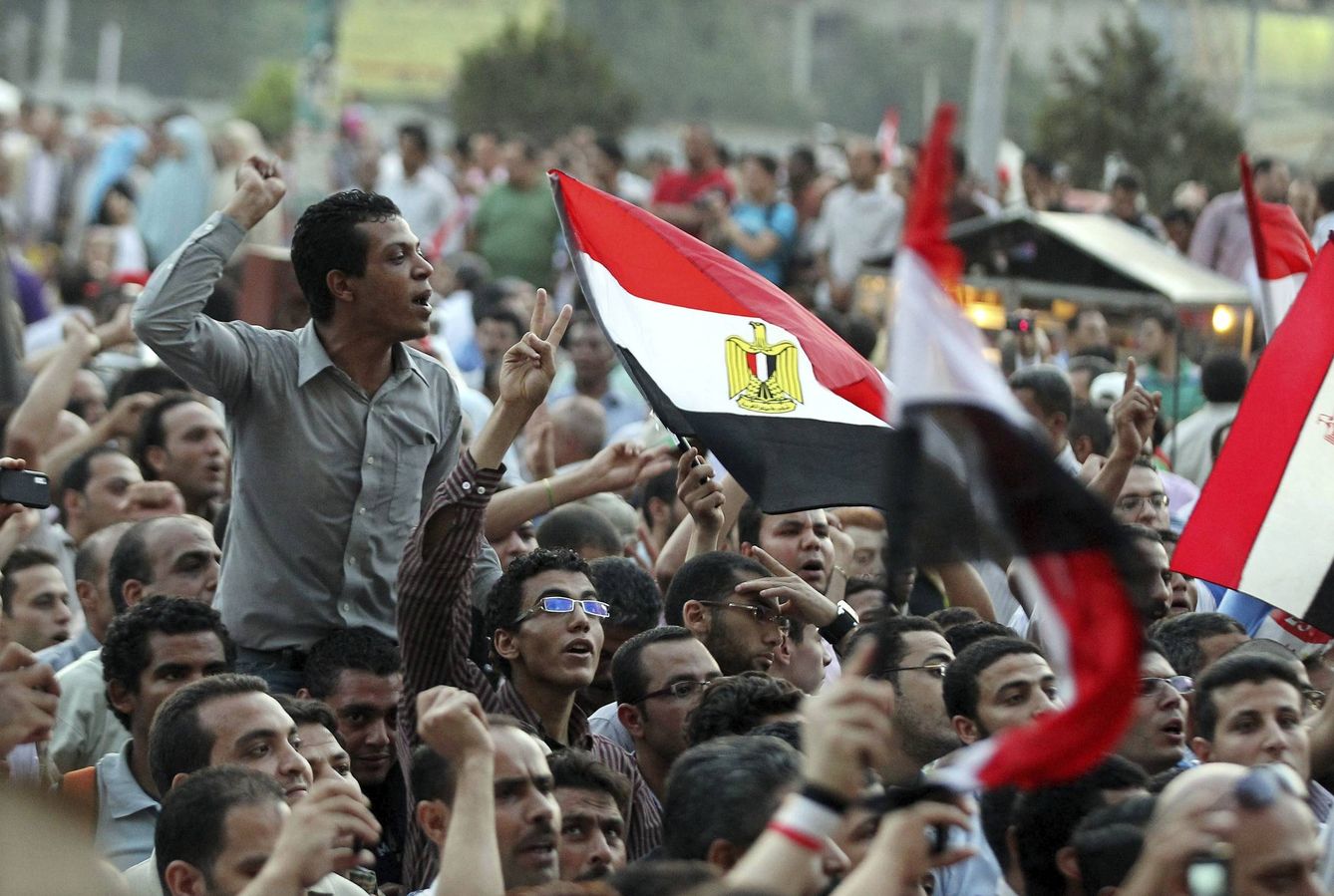 Manifestaciones en El Cairo, en 2012. (EFE)