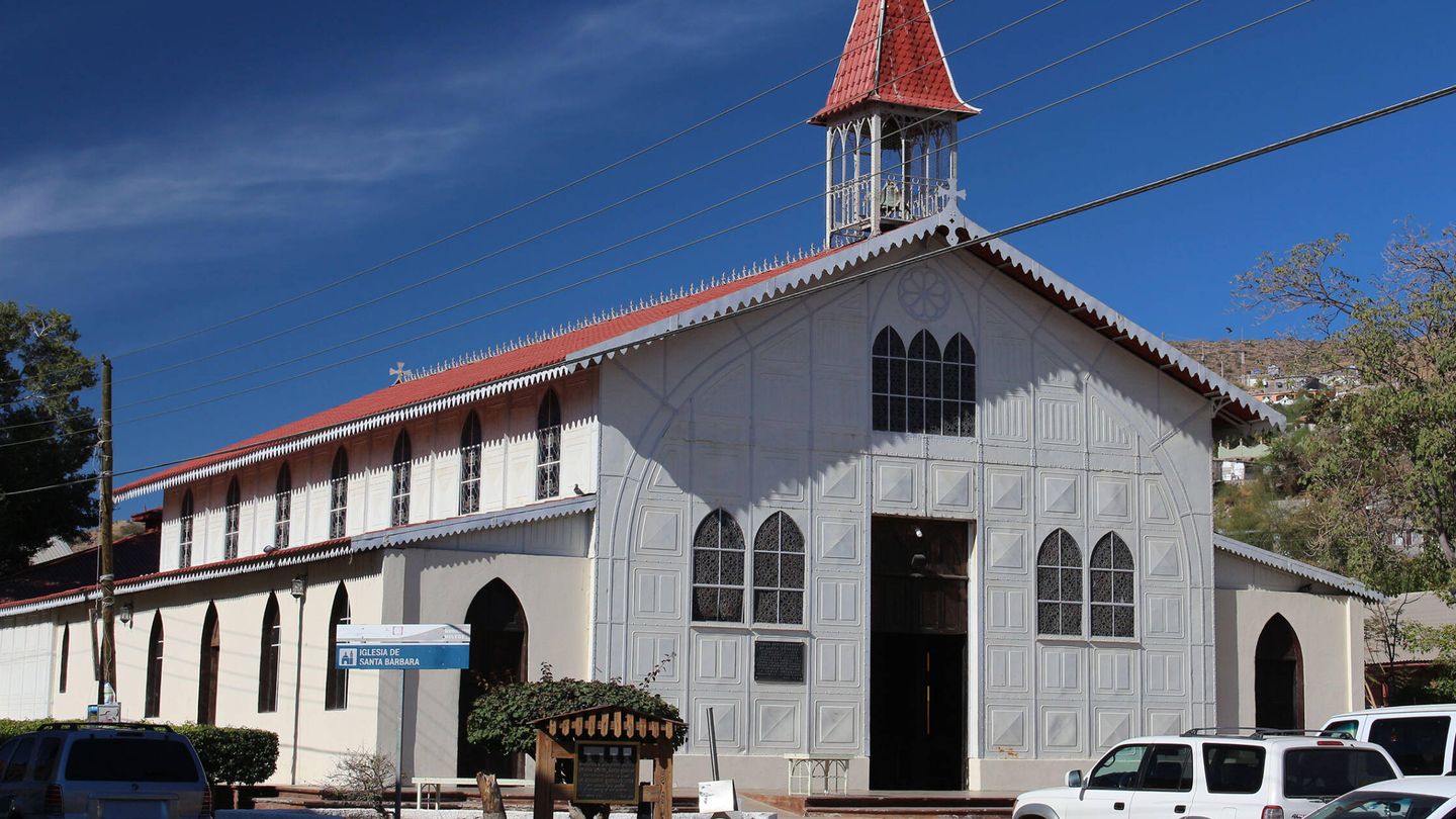 Iglesia de Santa Bárbara en México. (Alamy)
