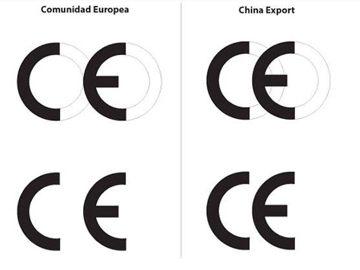 Foto: Conformité Européene o China Export (Foto: OCU)