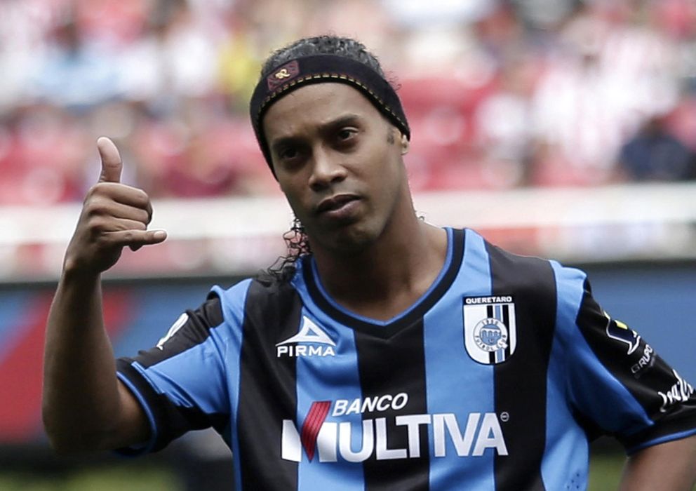 Foto: Ronaldinho podría acabar su etapa en México en menos de cuatro meses (Reuters).