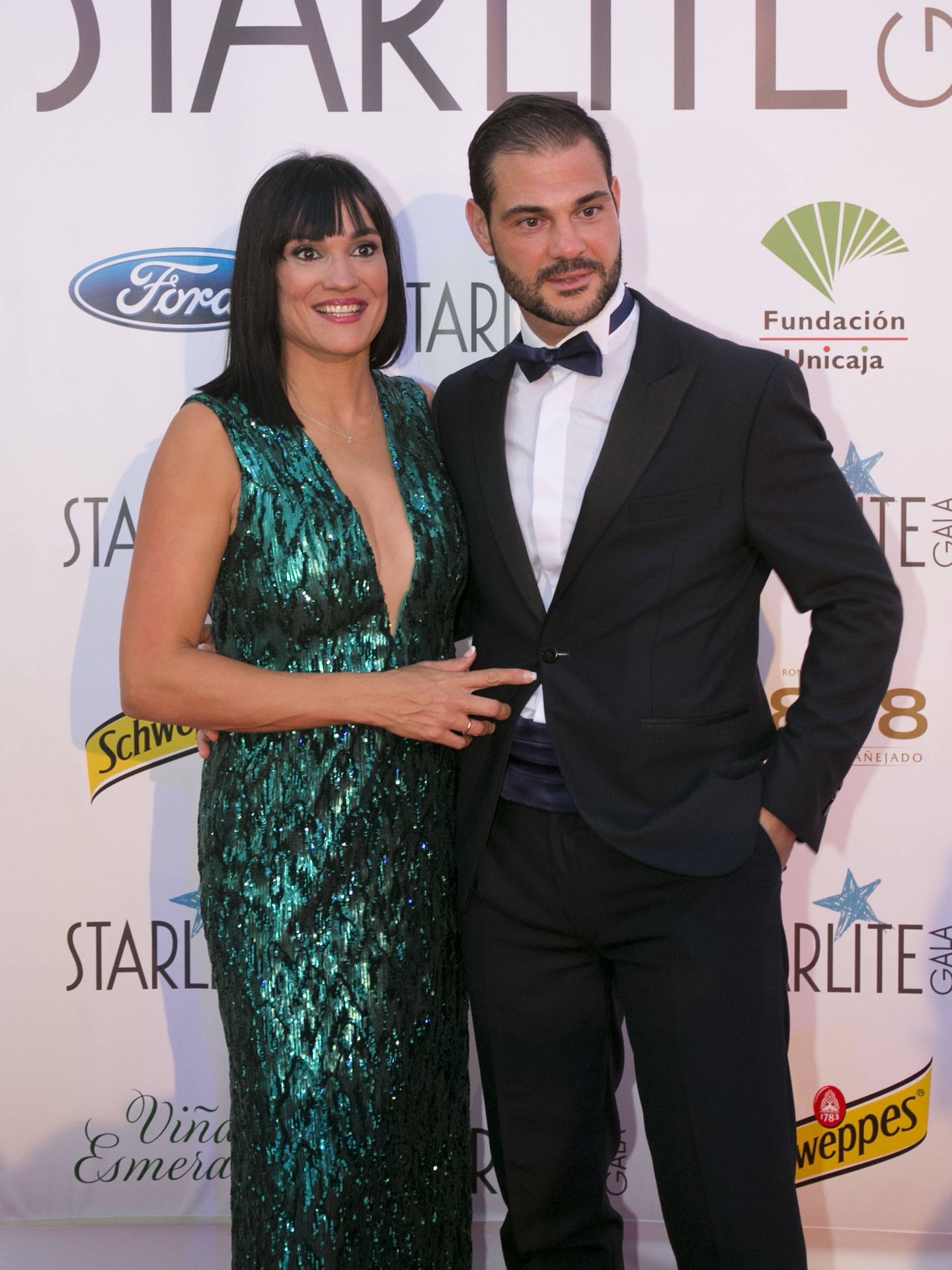 Irene Villa y Juan Pablo Lauro, este verano en la gala Starlite de Marbella. (Getty)