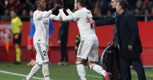 Foto: Vinicius y Bale durante la temporada pasada. (Reuters)
