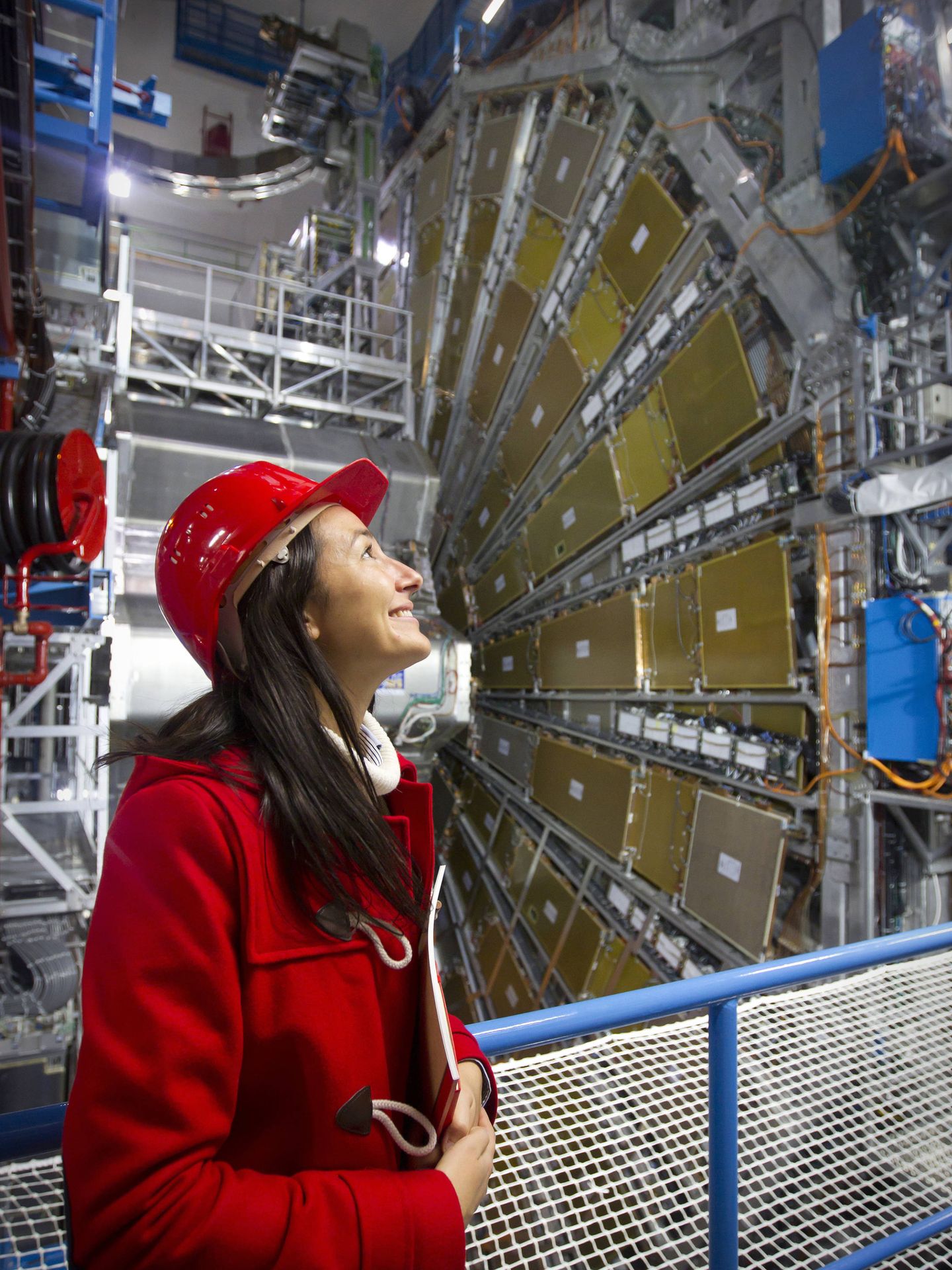 Sonia Fernández-Vidal en el CERN (Imagen cedida)