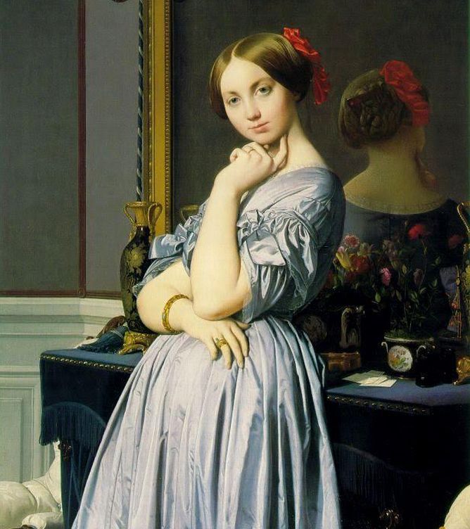 'Louise de Broglie, condesa de Haussonville', 1845, colección Frick, Nueva York