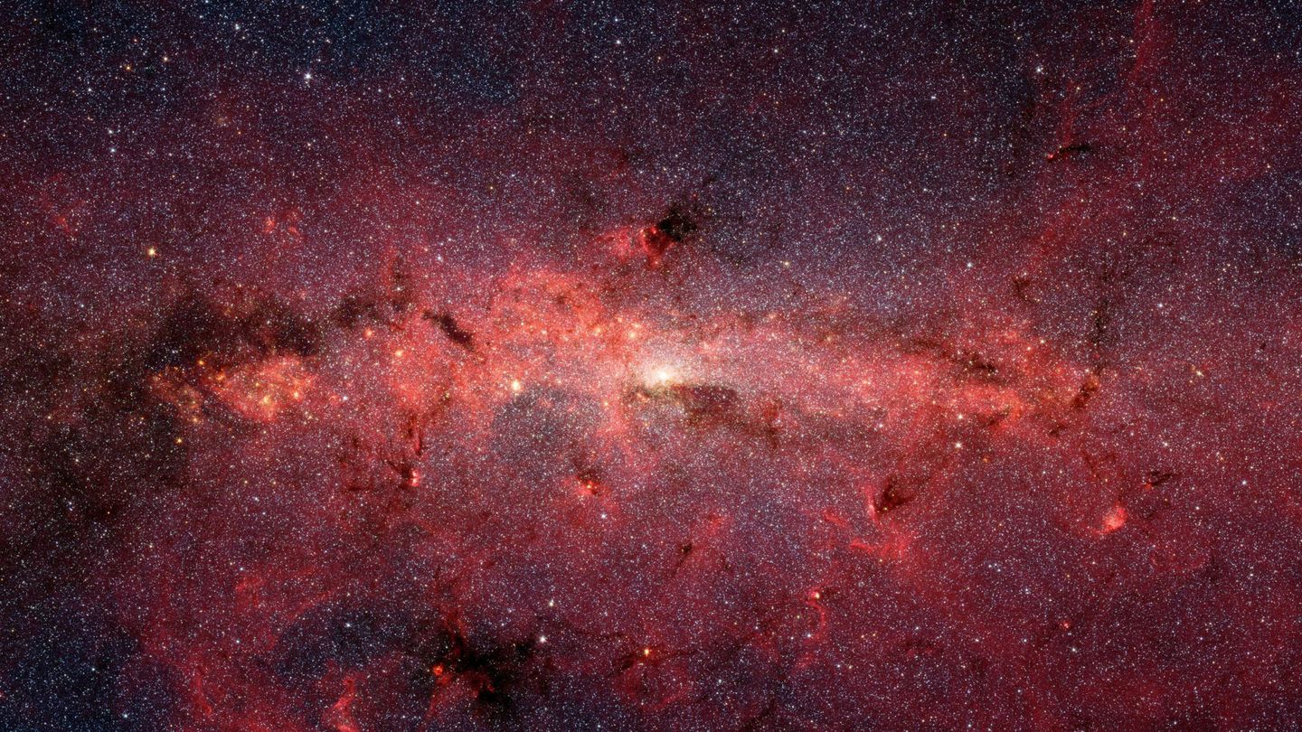 El centro de la Vía Láctea. (NASA)