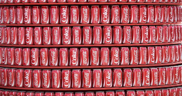 Foto: Coca-Cola en un estadio de Brasil (Reuters) 