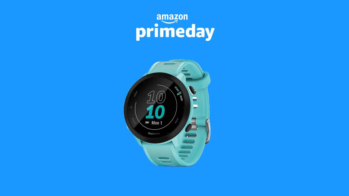 ¡Oferta imperdible en Amazon en el reloj inteligente para running con GPS Garmin Forerunner 55!